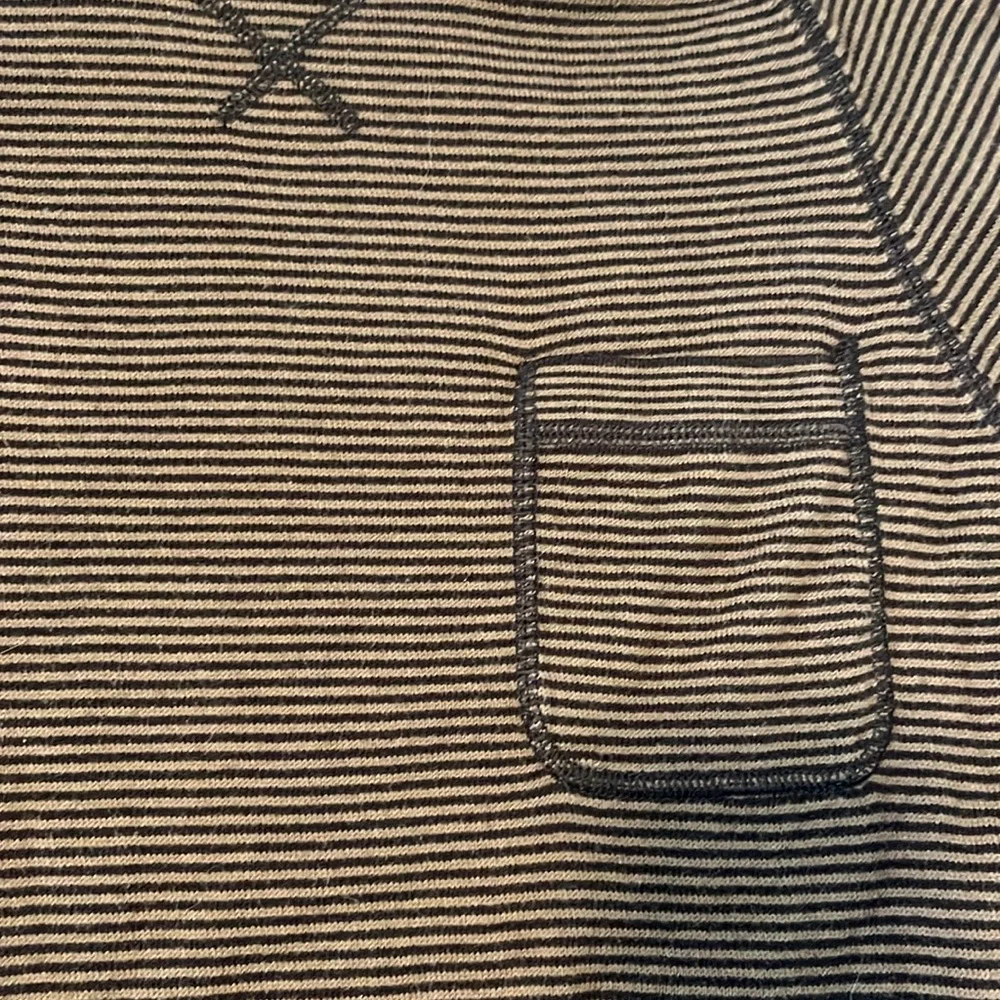 Men’s Volcom Brown and Black Striped Sweater - Picture 3 of 4